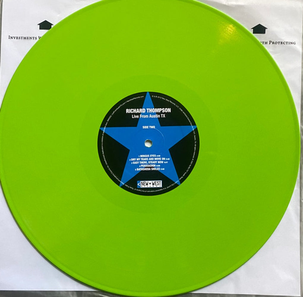 Image: Richard Thompson – Live From Austin, Tx (Colored, Gate, Grn, Stic LP Vinyl) Vinyl LP | Relix