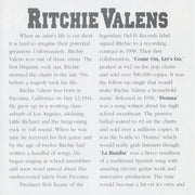 Image: Ritchie Valens – La Bamba and Other Hits CD | Relix