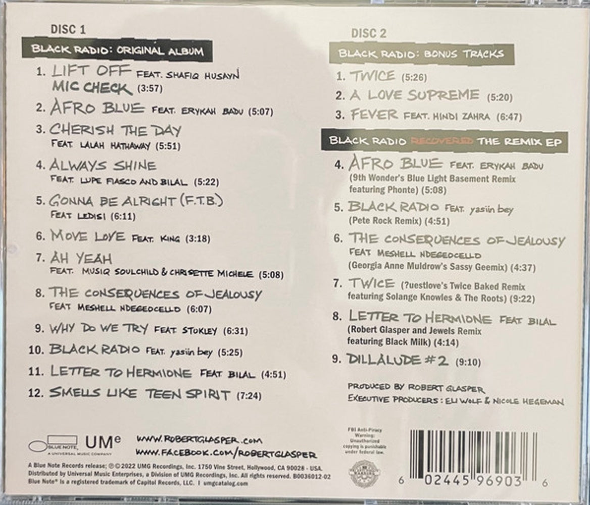 Image: Robert Glasper Experiment – Black Radio: 10th Anniversary Deluxe Edition (2-CD) CD | Relix