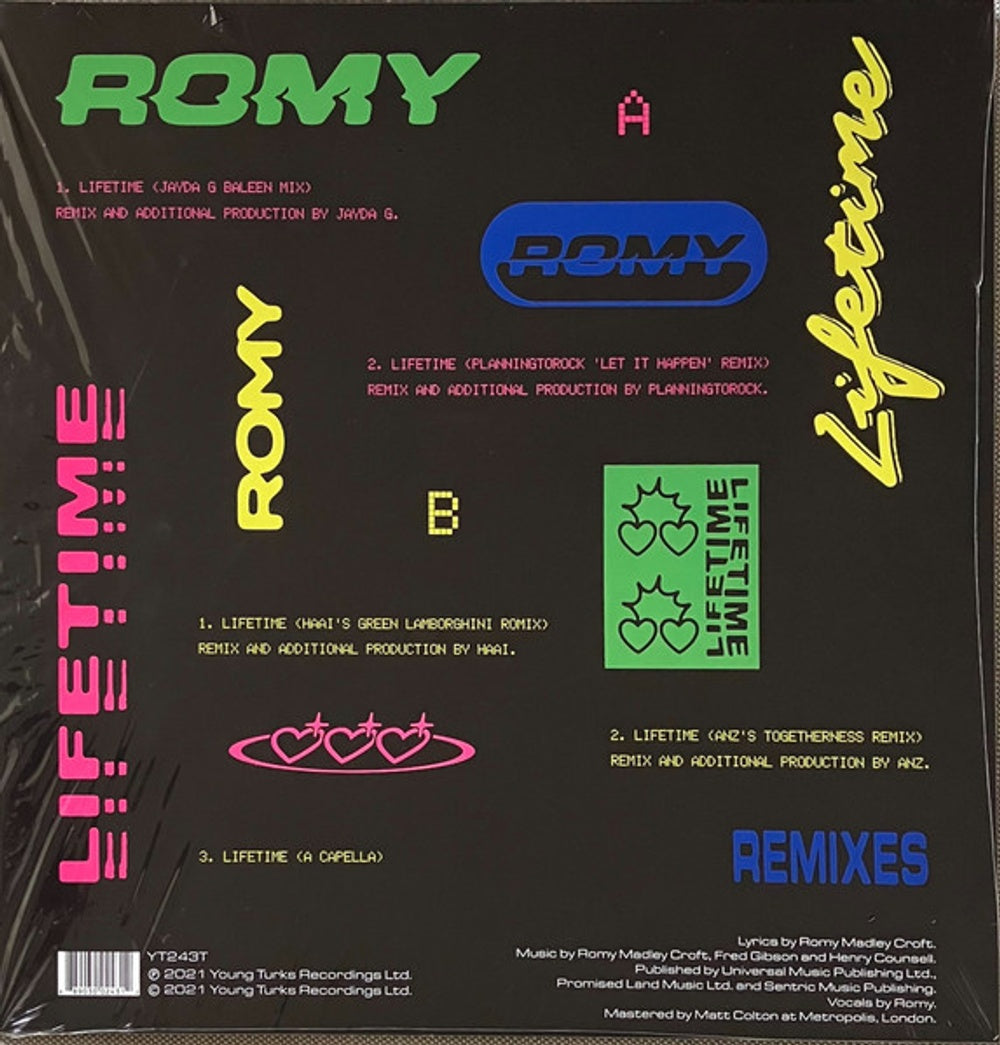 Image: Romy – Lifetime Remixes Vinyl LP | Relix