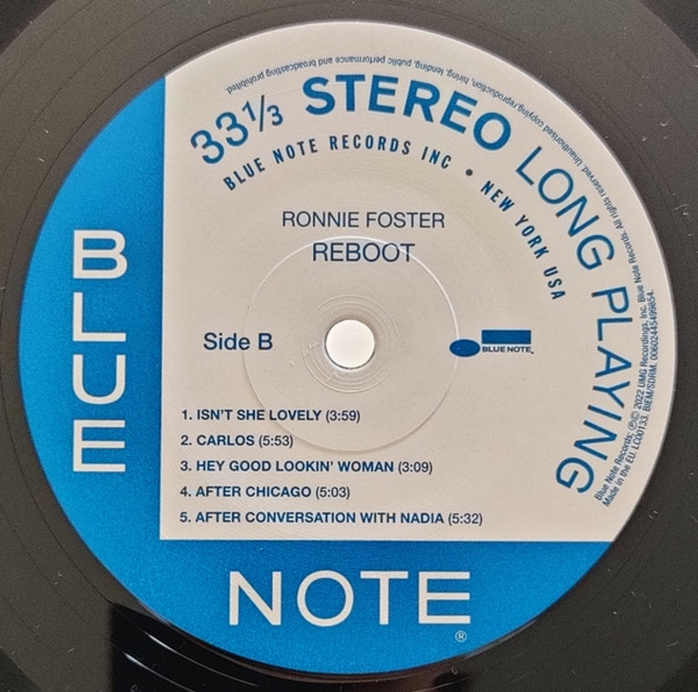 Image: Ronnie Foster – Reboot Vinyl LP | Relix