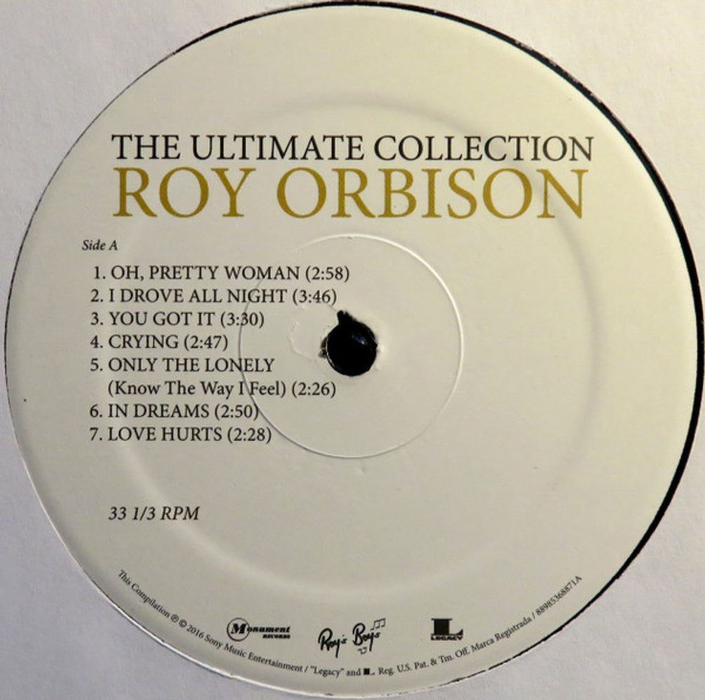 Image: Roy Orbison – The Ultimate Collection Vinyl LP | Relix