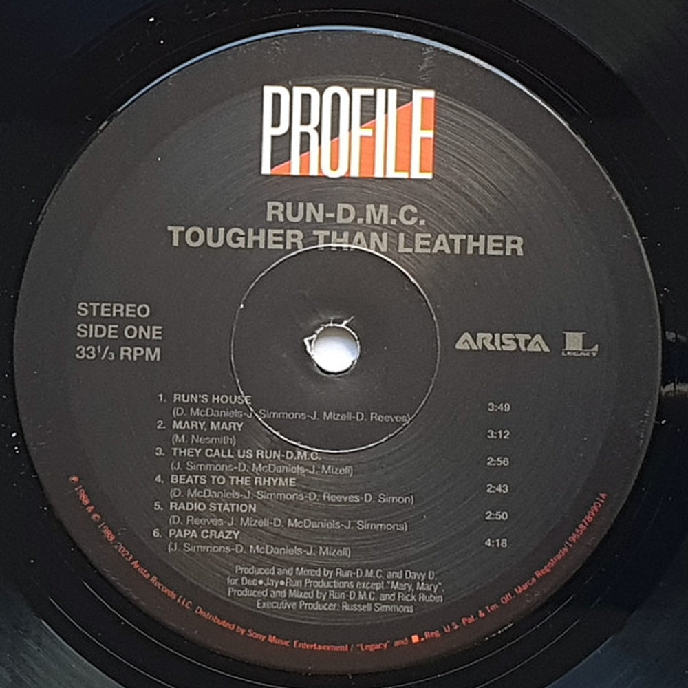 Image: RUN-D.M.C. – Tougher Than Leather Vinyl LP | Relix