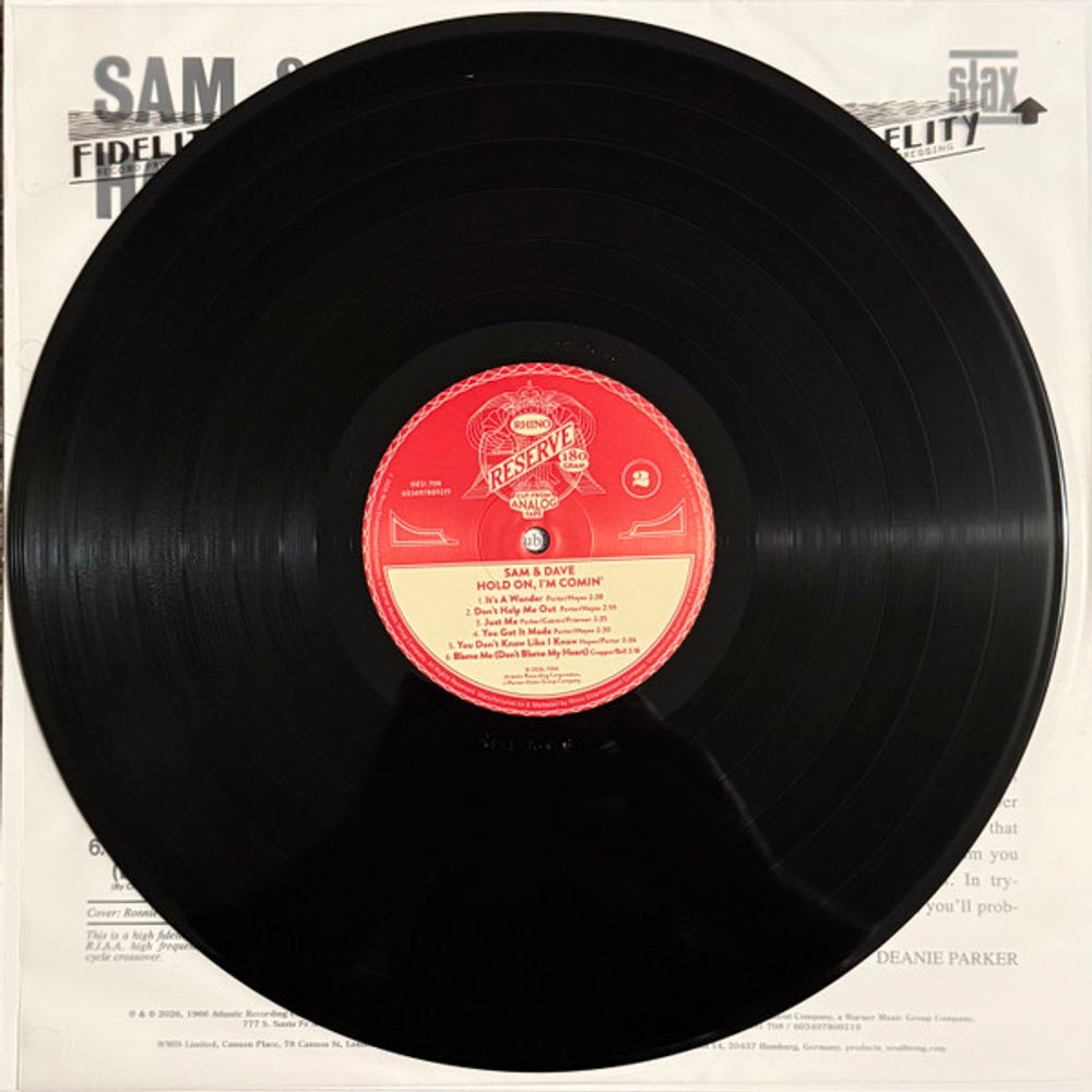 Image: Sam & Dave – Hold On I'm Comin' (Rhino Reserve LP Vinyl) Vinyl LP | Relix