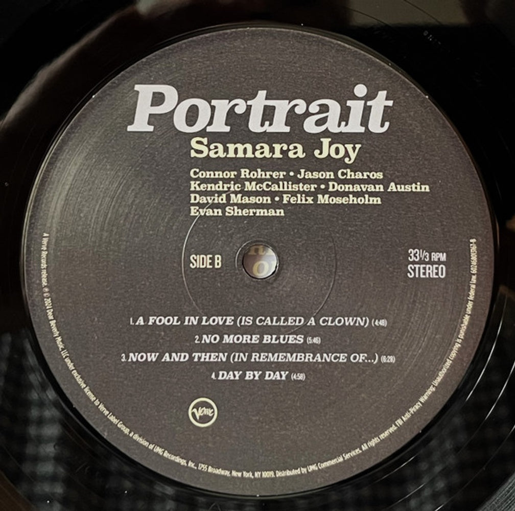 Image: Samara Joy – Portrait Vinyl LP | Relix