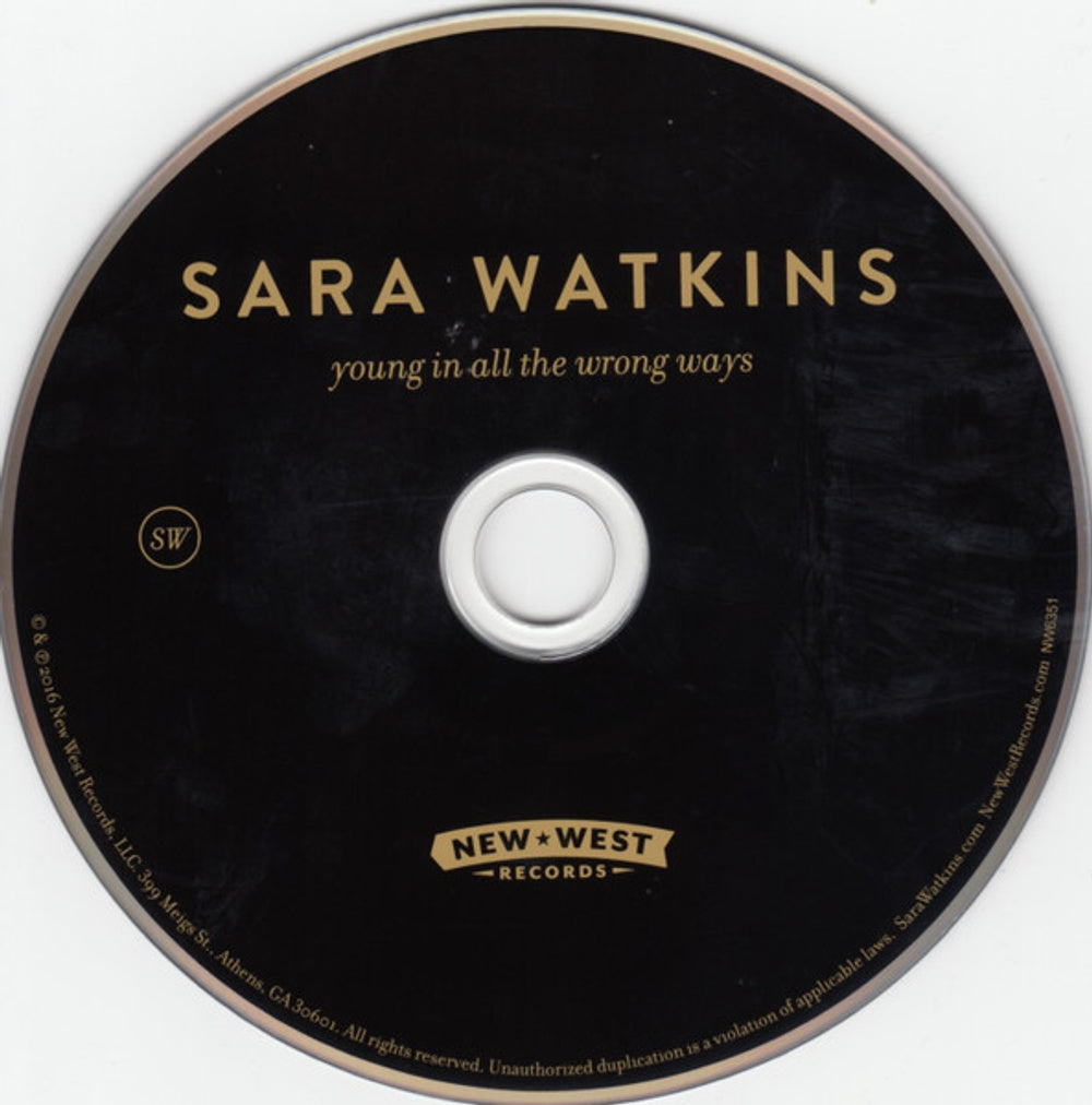 Image: Sara Watkins – Young In All The Wrong Ways CD | Relix