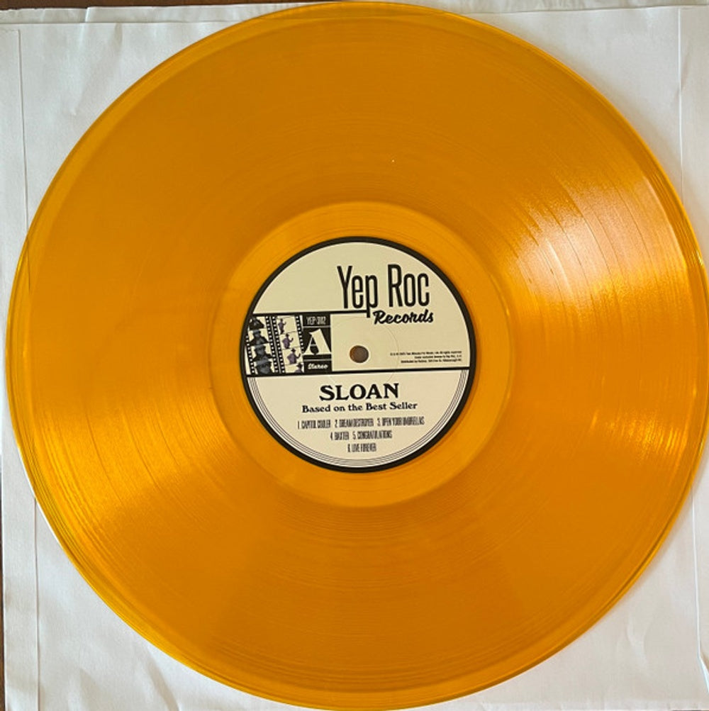 Image: Sloan – Based On The Best Seller (Clear, Gol LP Vinyl) Vinyl LP | Relix