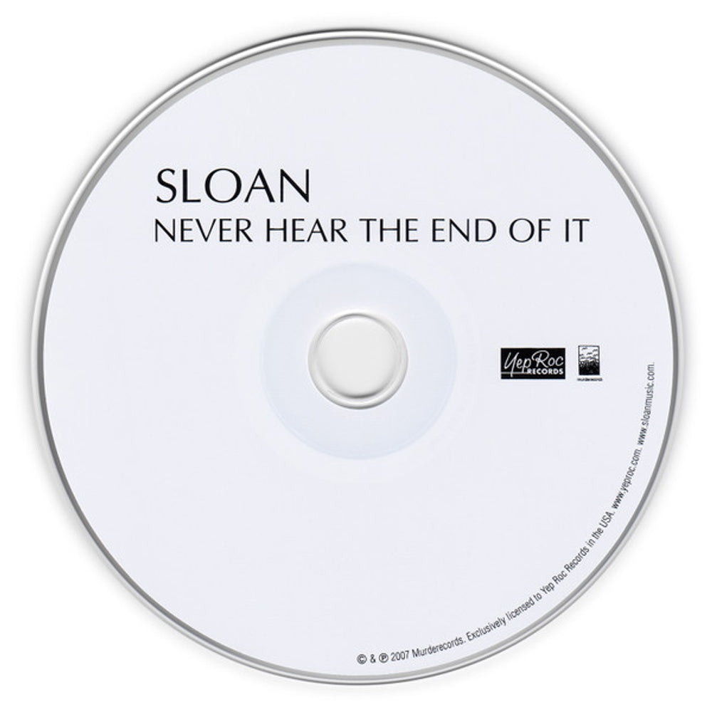 Image: Sloan – Never Hear the End of It CD | Relix