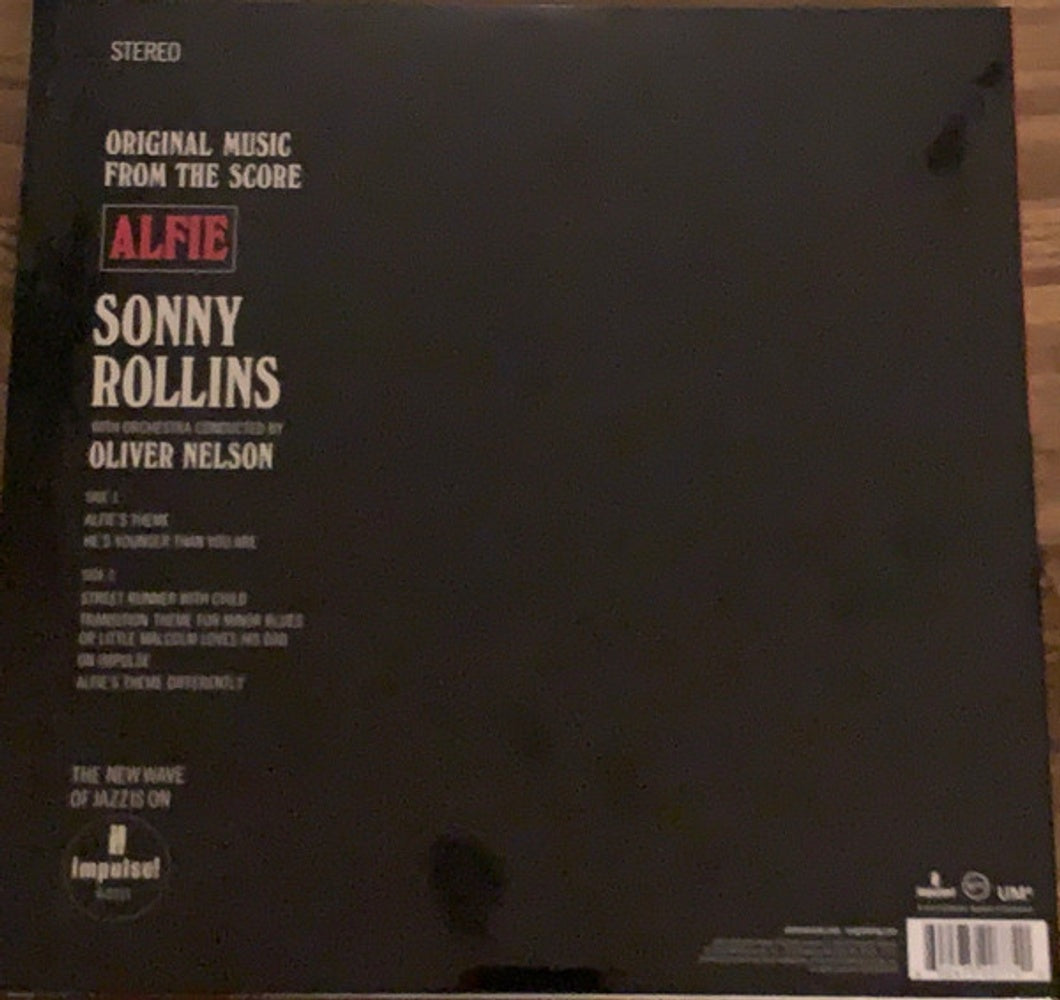 Image: Sonny Rollins – Alfie (Original Music From Score, Verve Acousic LP Vinyl) Vinyl LP | Relix