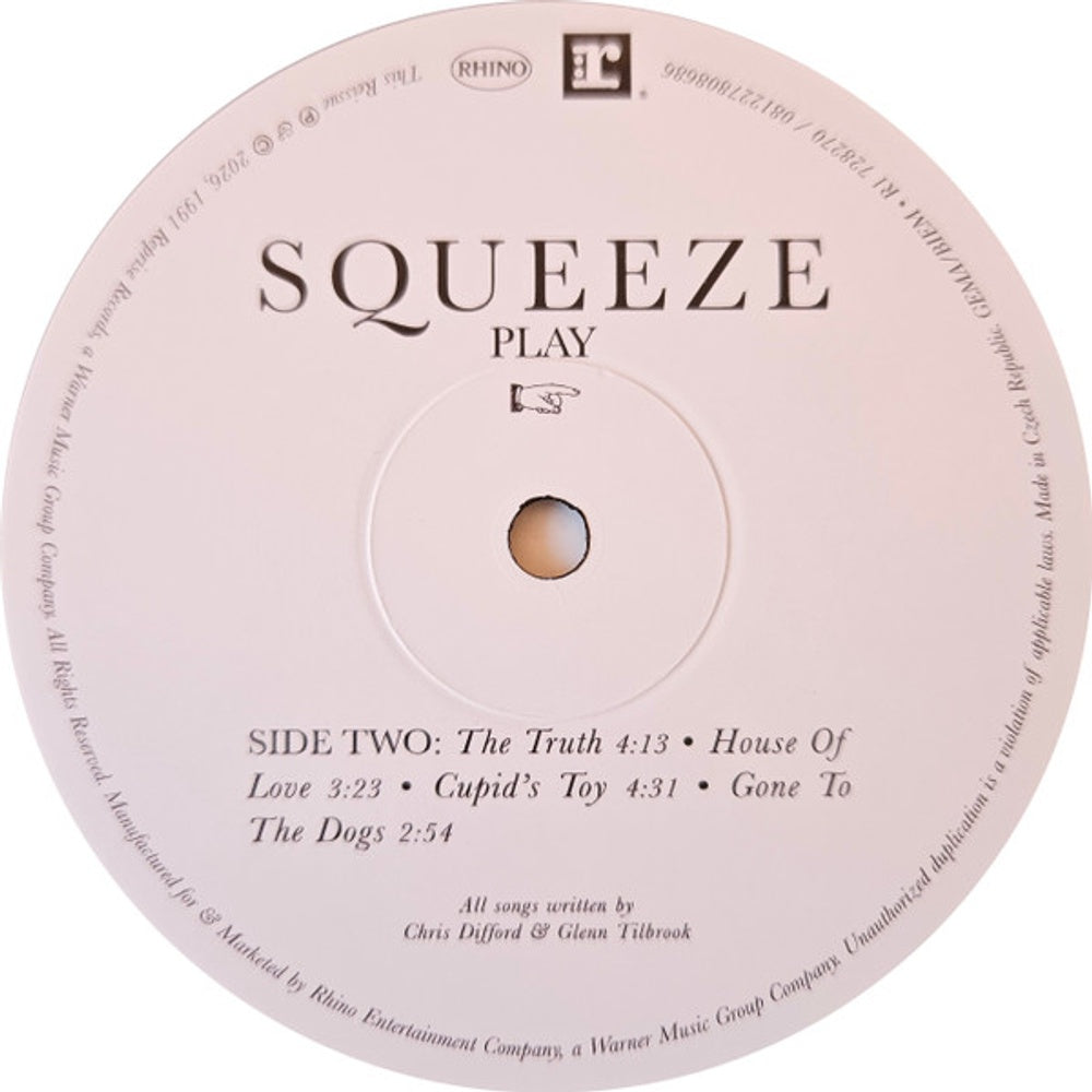 Image: Squeeze – Play (Syeor26, Limited Edition LP Vinyl) Vinyl LP | Relix