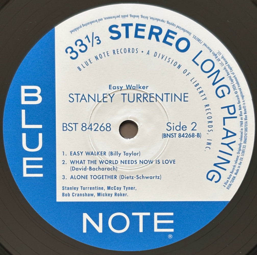Image: Stanley Turrentine – Easy Walker (Blue Note Classic Vinyl Edition) Vinyl LP | Relix