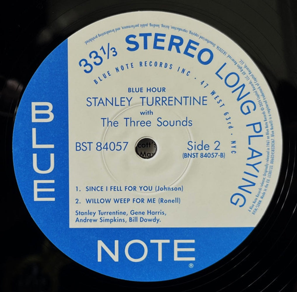Image: Stanley Turrentine  / Three Sounds – Blue Hour (Blue Note Classic Vinyl Series) Vinyl LP | Relix