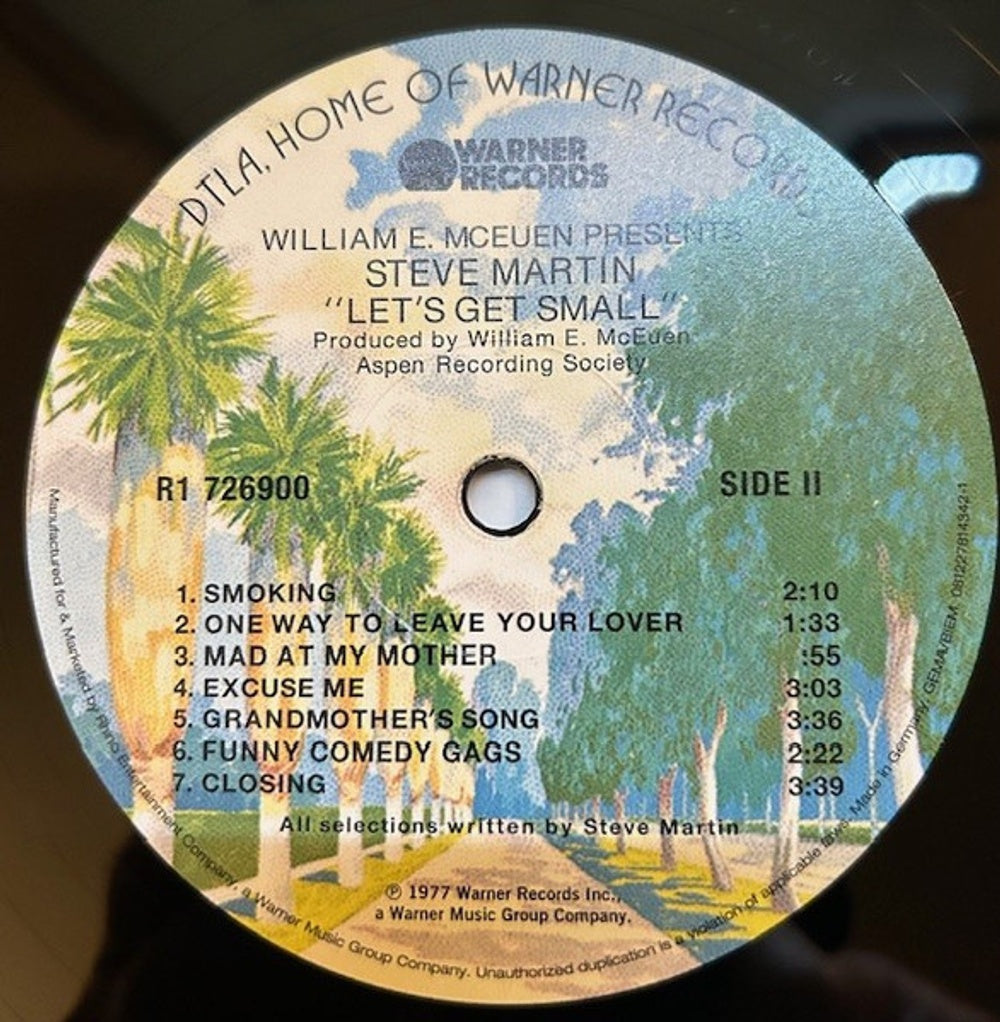 Image: Steve Martin – Let's Get Small (Syeor26 LP Vinyl) Vinyl LP | Relix