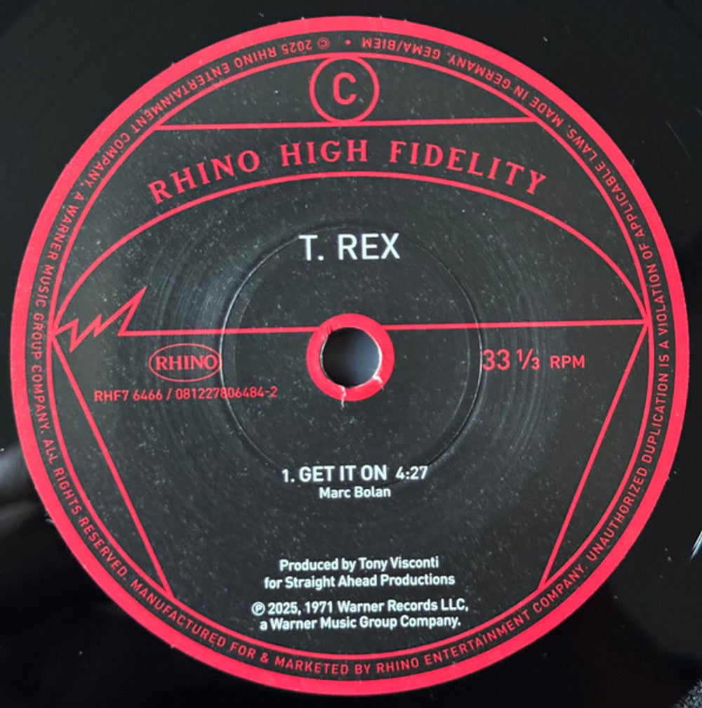 Image: T Rex – Electric Warrior (Brick & Mortar Exclusive, Hifi LP Vinyl) Vinyl LP | Relix