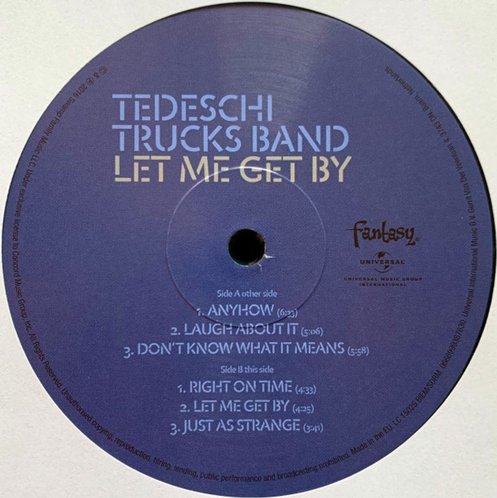 Image: Tedeschi Trucks Band – Let Me Get By Vinyl LP | Relix