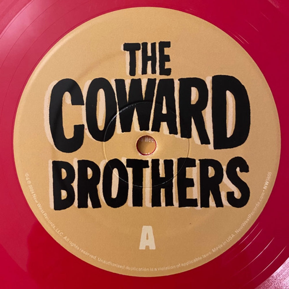 Image: The Coward Brothers – The Coward Brothers (Licorice Red LP Vinyl) Vinyl LP | Relix