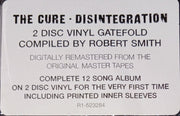 Image: The Cure – Disintegration (180 Gram 3-LP Vinyl) Vinyl LP | Relix