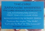 Image: The Cure – Japanese Whispers: Cure Singles Nov 82: Nov 83 Vinyl LP | Relix