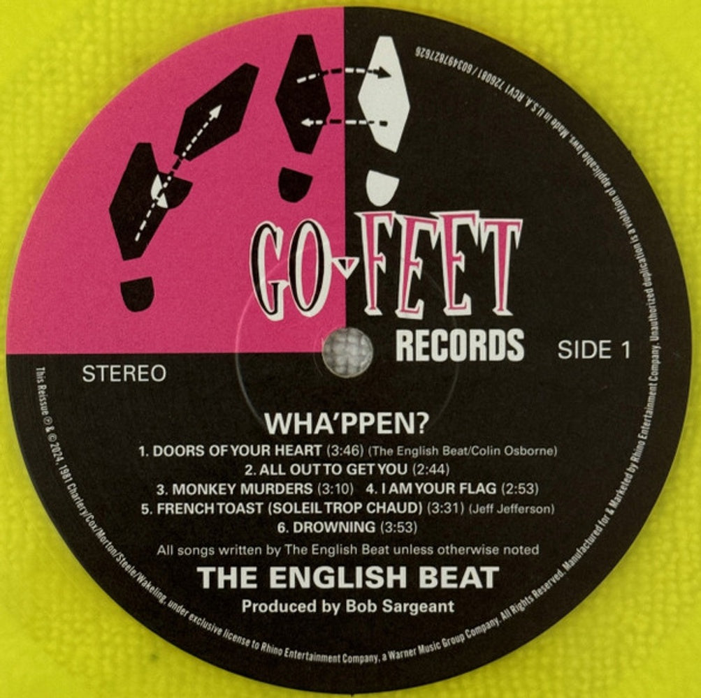 Image: The English Beat – Wha'ppen? [Clear Vinyl] (Grn) (Ofgv) [Record Store Day] (Ylw) (Exp) Vinyl LP | Relix