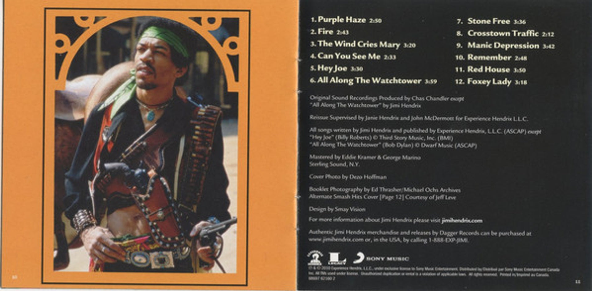 Image: The Jimi Hendrix Experience – Smash Hits CD | Relix