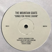 Image: The Mountain Goats – Songs for Pierre Chuvin Vinyl LP | Relix