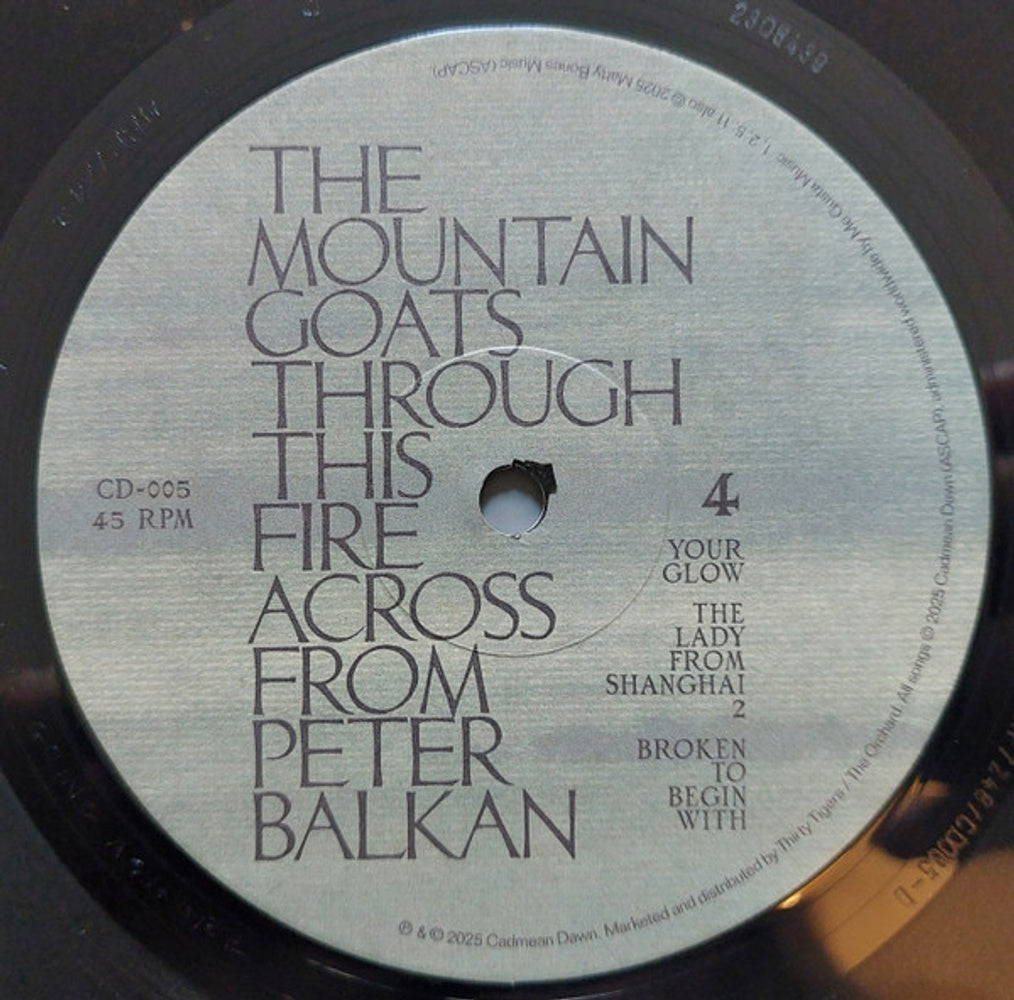 Image: The Mountain Goats – Through This Fire Across from Peter Balkan Vinyl LP | Relix