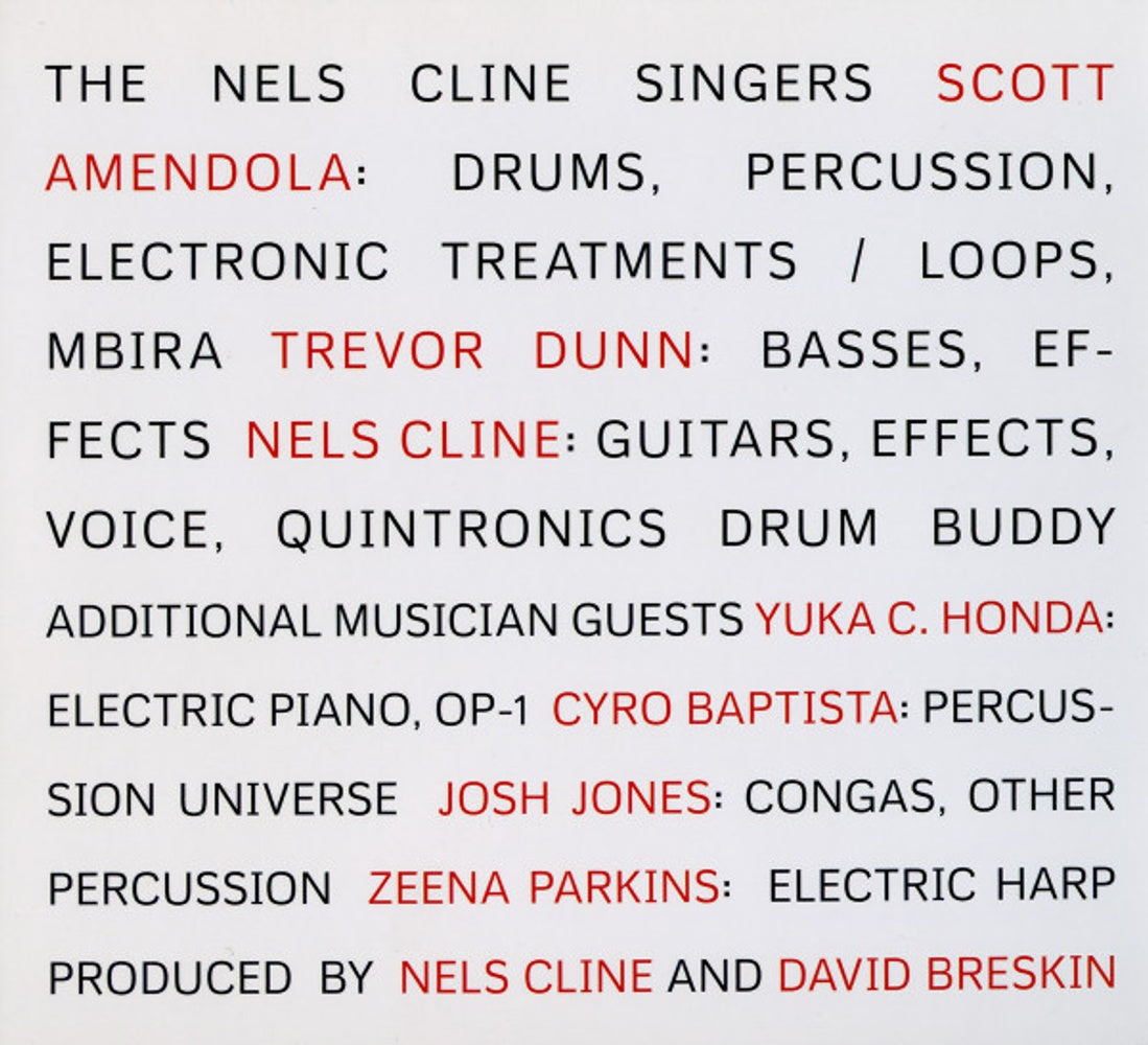 Image: The Nels Cline Singers – MacRoscope CD | Relix