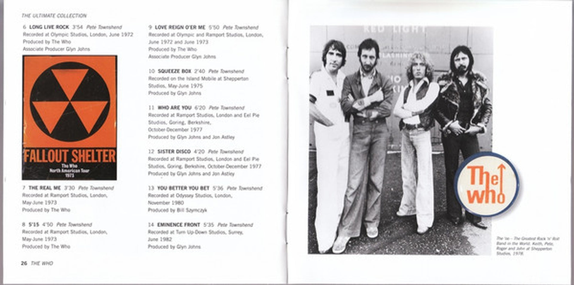 Image: The Who – Ultimate Collection (2-CD) CD | Relix