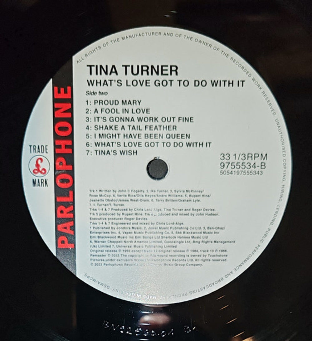 Image: Tina Turner – What's Love Got To Do With It (30th Anniversary LP Vinyl) Vinyl LP | Relix