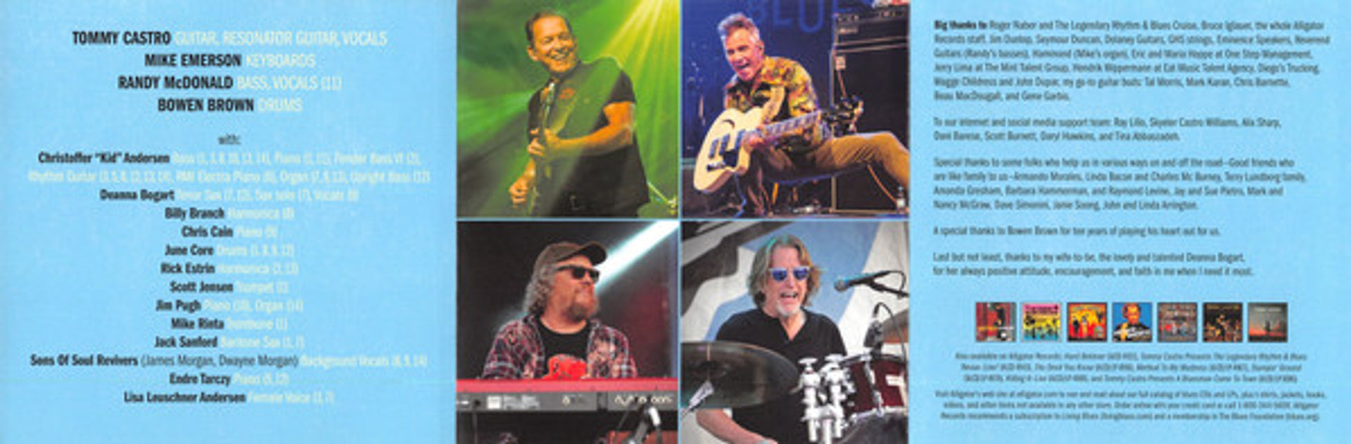 Image: Tommy Castro – Closer To The Bone CD | Relix