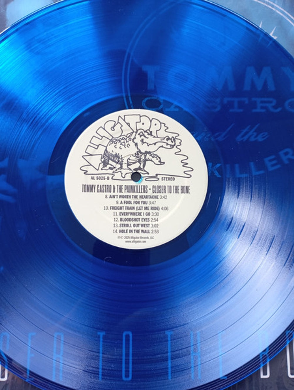 Image: Tommy Castro – Closer To The Bone (Clear Blue LP Vinyl) Vinyl LP | Relix