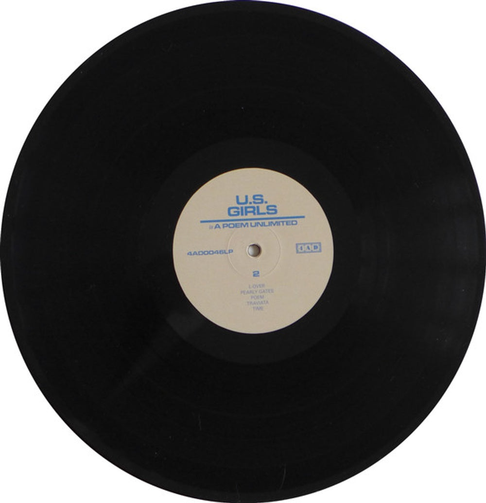 Image: U.S. Girls – In A Poem Unlimited Vinyl LP | Relix