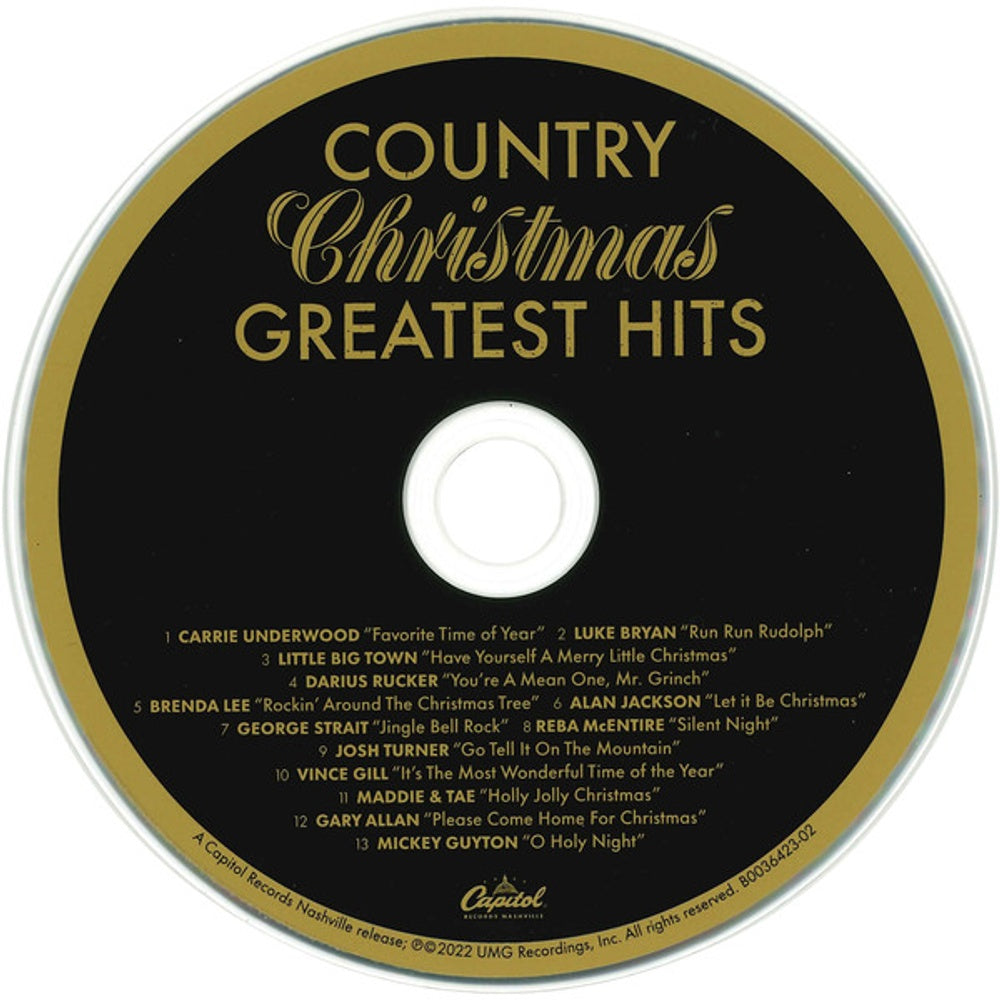 Image: Various Artists – Country Christmas Greatest Hits (CD) CD | Relix