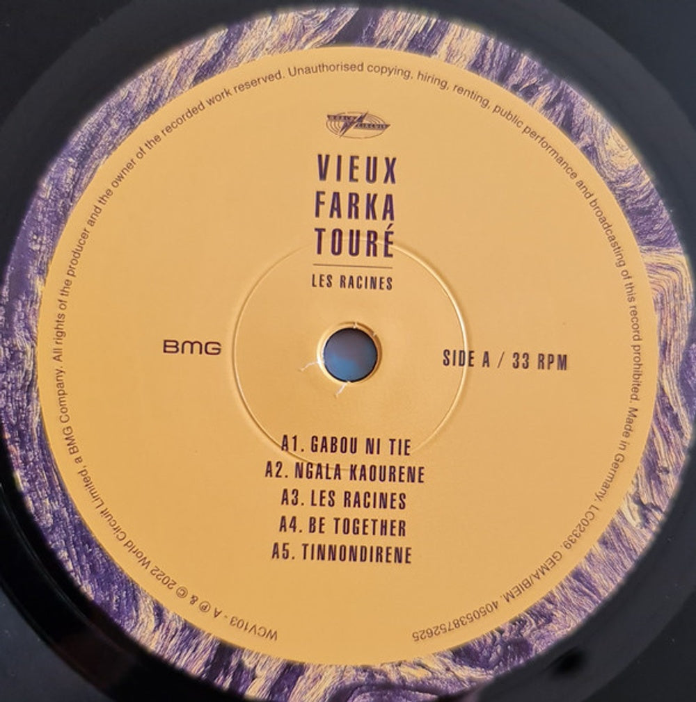 Image: Vieux Toure Farka – Les Racines Vinyl LP | Relix