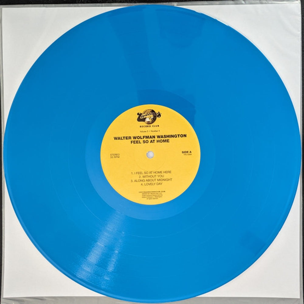 Image: Walter Washington  Wolfman – Feel So At Home (Blk, 180 Gram LP Vinyl) Vinyl LP | Relix