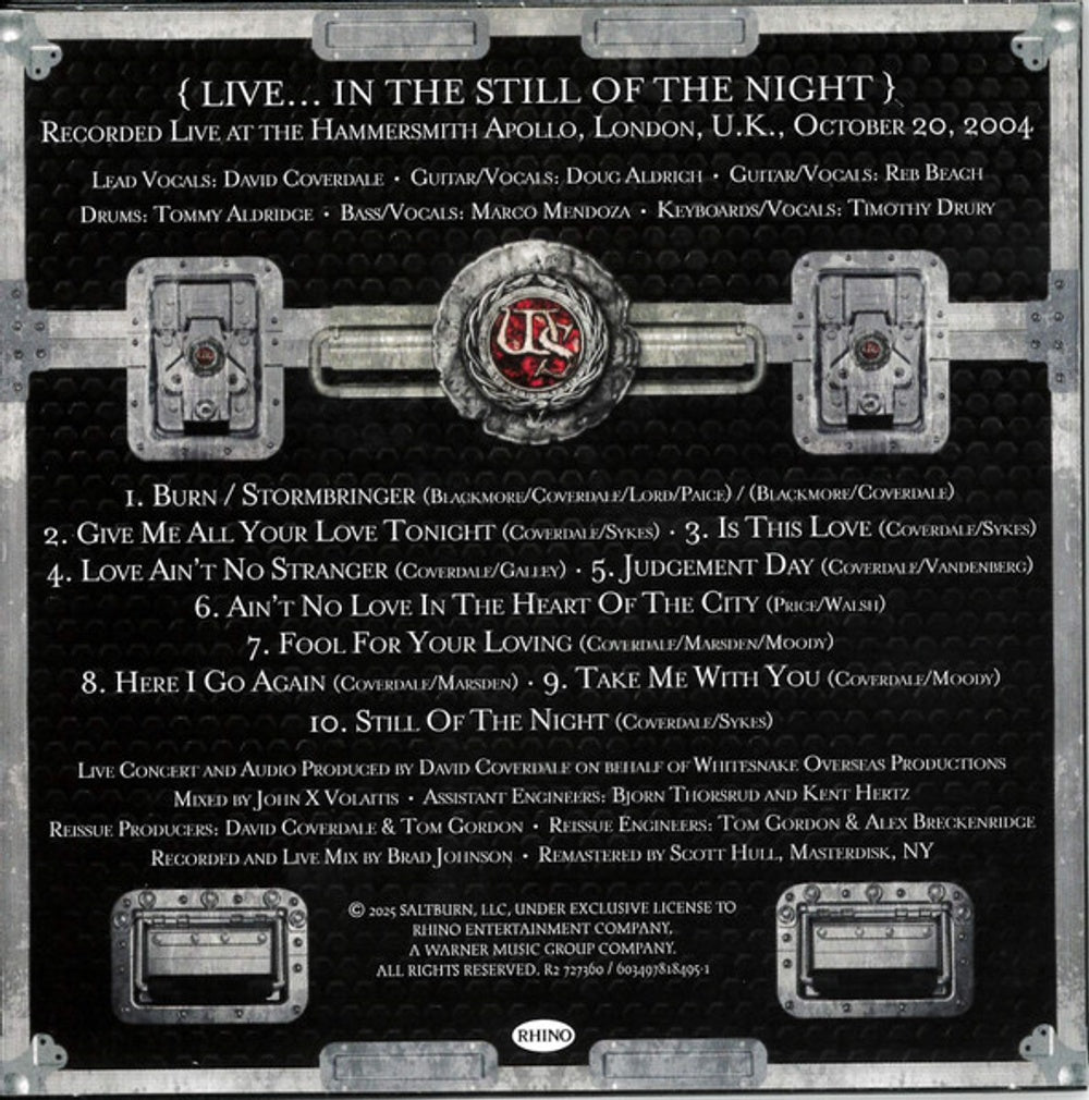 Image: Whitesnake – Access All Areas: Live (Deluxe CD) CD | Relix