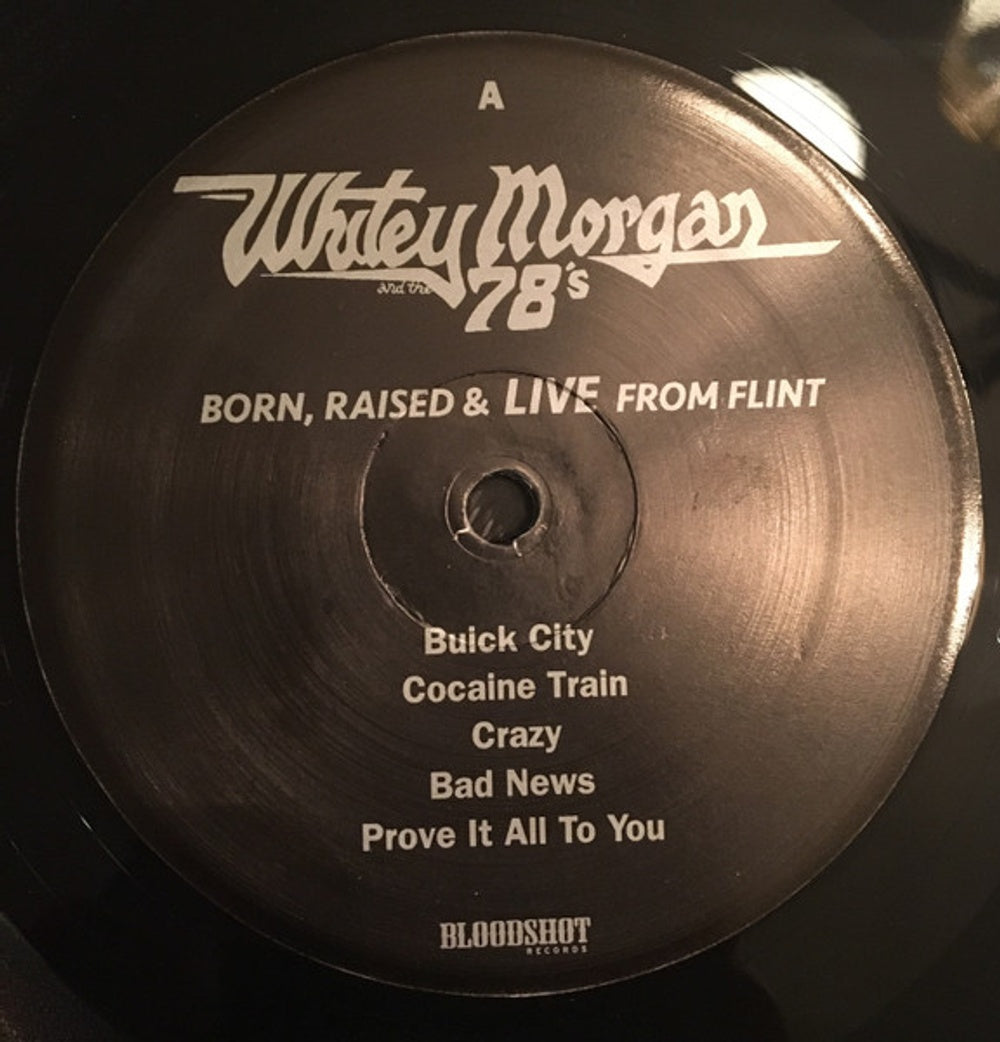 Image: Whitey Morgan & The 78S – Born Raised & Live from Flint Vinyl LP | Relix