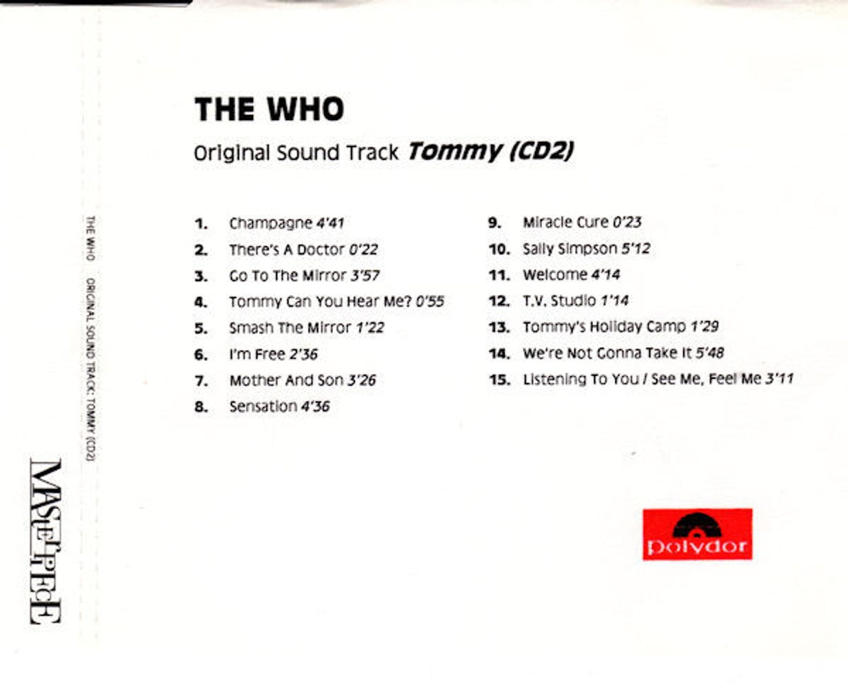 Image: Who – Tommy (CD) CD | Relix