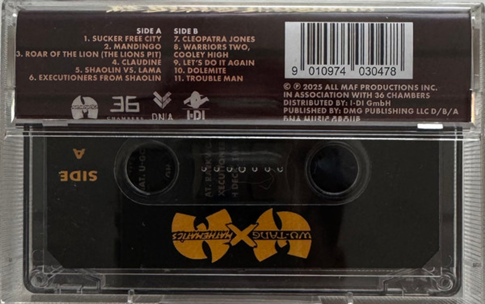 Image: Wu-Tang Clan & Dj Mathematics – Black Samson The Bastard Swordsman Cassette | Relix