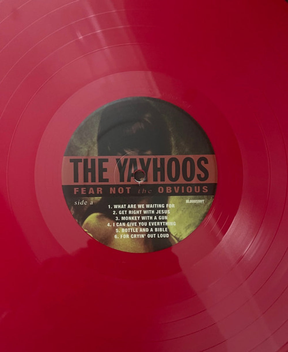 Image: Yayhoos – Fear Not The Obvious (Colored, Red LP Vinyl) Vinyl LP | Relix