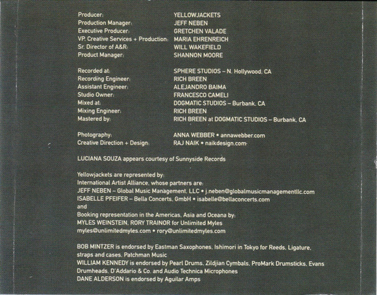 Image: Yellowjackets – Raising Our Voice CD | Relix