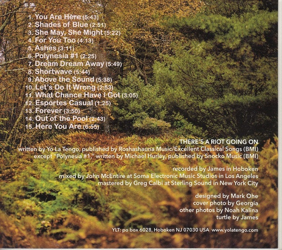 Image: Yo La Tengo – There's A Riot Going On CD | Relix