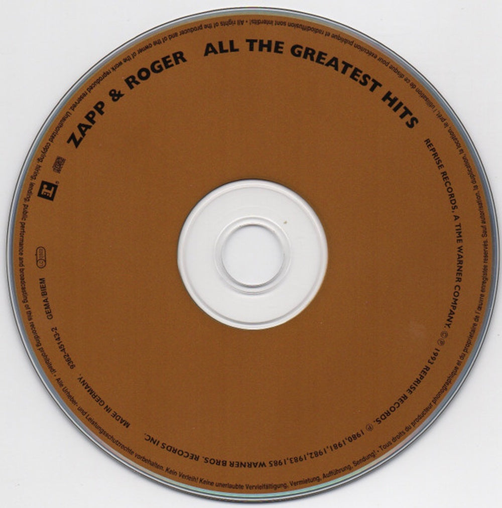 Image: Zapp & Roger – All the Greatest Hits CD | Relix