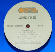 Image: ZZ Top – The Best Of ZZ Top (Rocktober 2023 Translucent Blue LP Vinyl) Vinyl LP | Relix