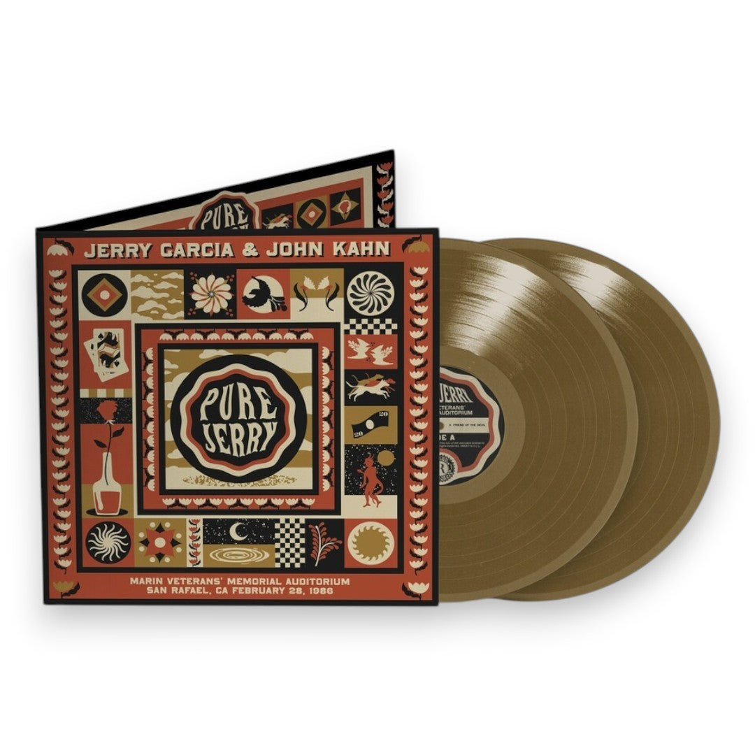 Jerry Garcia & John Kahn – Pure Jerry: Marin Veterans Memorial Auditorium, San Rafael, CA - February 28, 1986 (2–LP Vinyl)