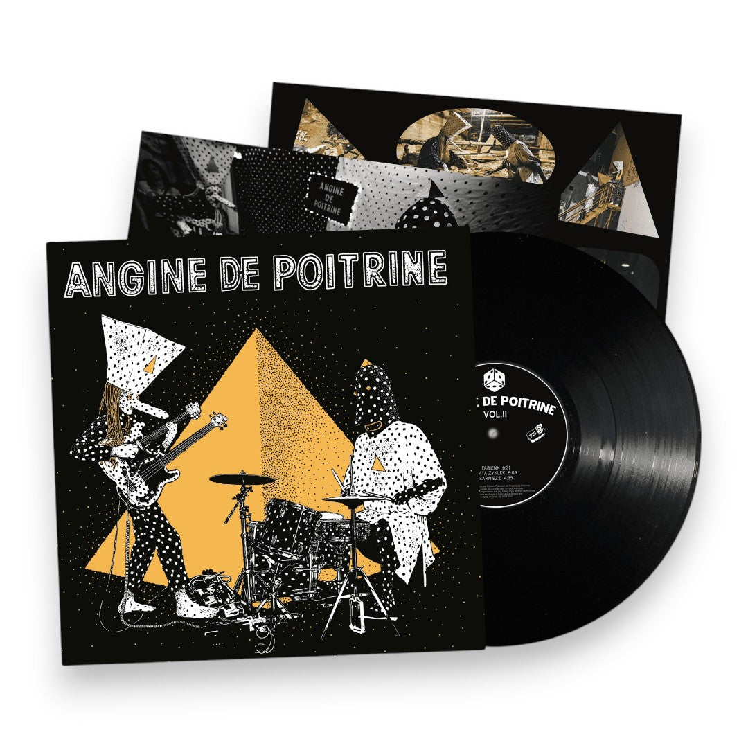 Angine De Poitrine – Vol. II (Black LP Vinyl) - Front