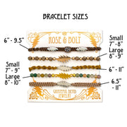 Grateful Dead Summer Tour Bracelet Stack | Jack Straw Hiouchi Jewels / Rose & Bolt Grateful Dead Jewelry Bracelet {{Shop name}}