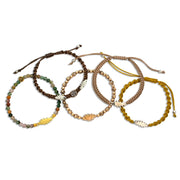 Grateful Dead Summer Tour Bracelet Stack | Jack Straw Hiouchi Jewels / Rose & Bolt Grateful Dead Jewelry Bracelet {{Shop name}}