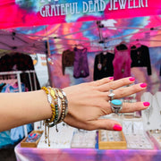 Grateful Dead Summer Tour Bracelet Stack | Jack Straw Hiouchi Jewels / Rose & Bolt Grateful Dead Jewelry Bracelet {{Shop name}}