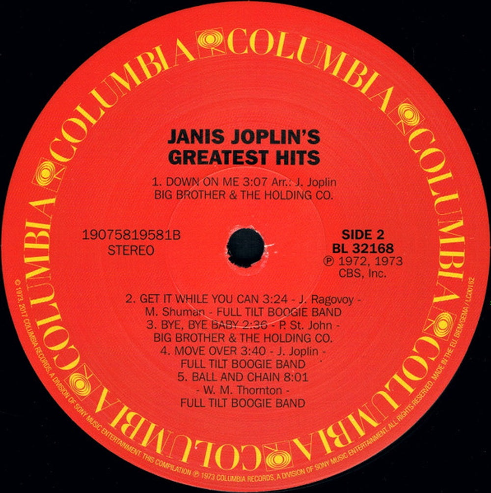 Janis Joplin – Janis Joplin's Greatest Hits – Image – Relix – 1000x1003px
